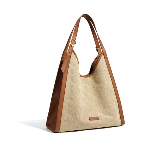 The Canvas Tote - Camel