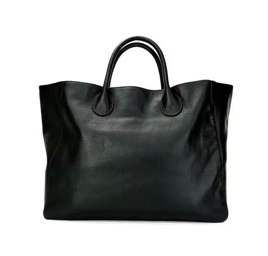 Relax Shopper Tote - Black