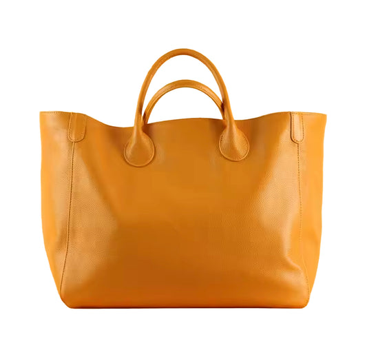Relax Shopper Tote - Mustard